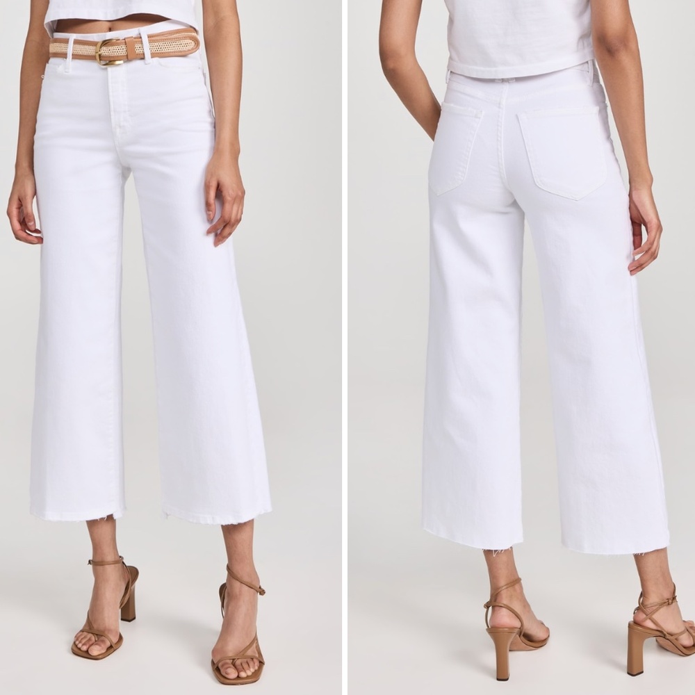 Good American Good Waist Palazzo Crop Jeans  size 14